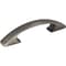 Elements 3" Center-to-Center Brushed Pewter Arched Strickland Cabinet Pull 771-3BNBDL - alternate 1